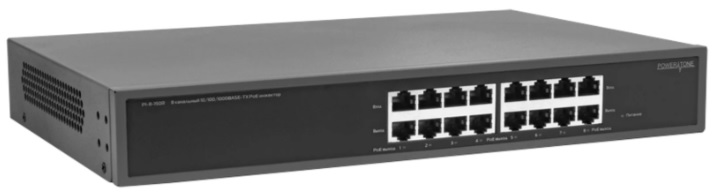 

Инжектор PoE POWERTONE PI-8-150R стоечный, неуправляемый, 8x10/100/1000BASE-T PoE 802.3af&at, PoE бюджет 150Вт, PI-8-150R