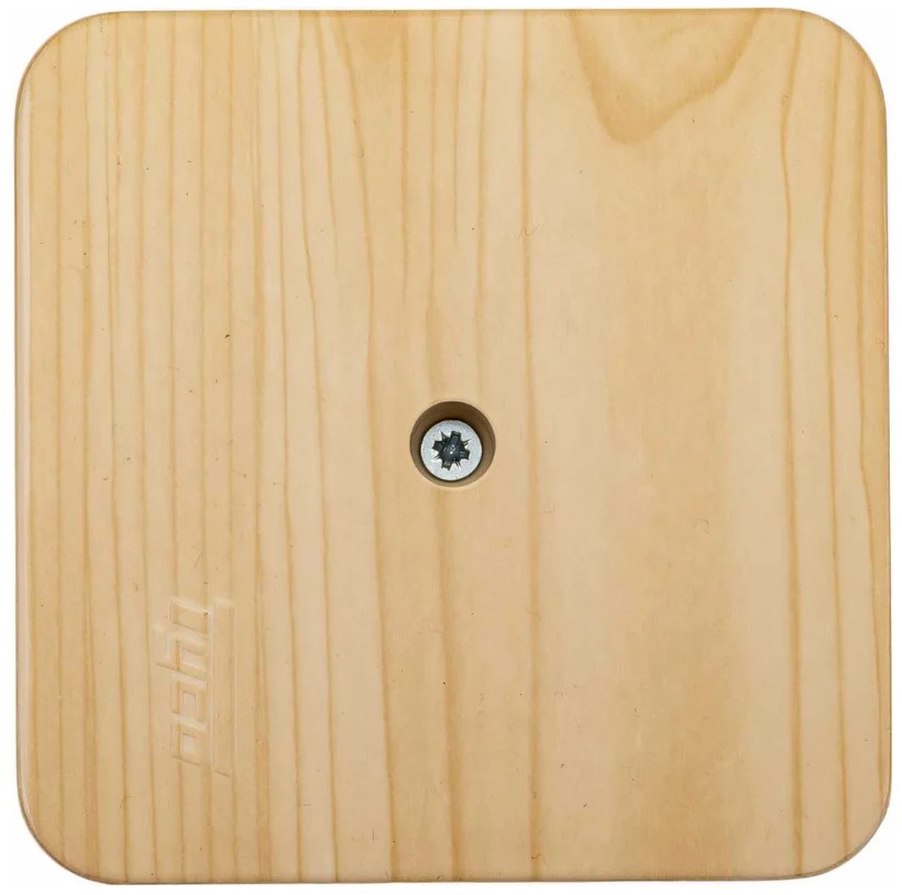 

Коробка распределительная RUVinil 65005-27М универсальная для кабель-каналов 80х80х25 сосна (светл. основа) IP40, 65005-27М