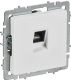 фото Розетка компьютерная  IEK BR-K10-2-K91