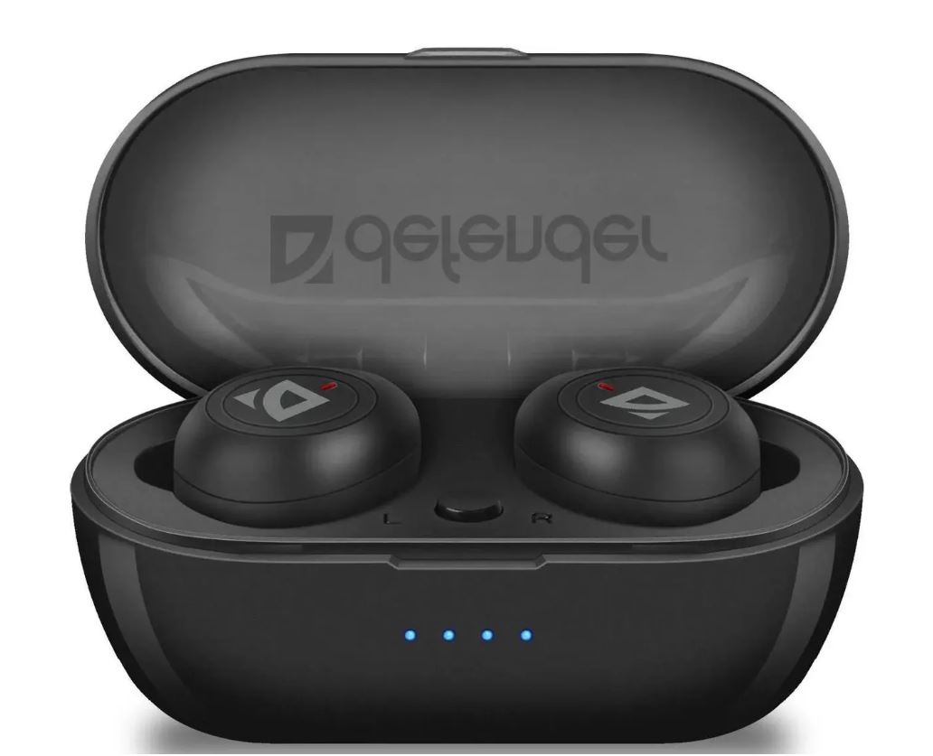 

Гарнитура Bluetooth Defender TWINS 638 63638 black, TWINS 638