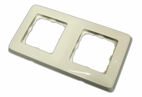 Рамка HostCall DR-02L (773652) двойная белая