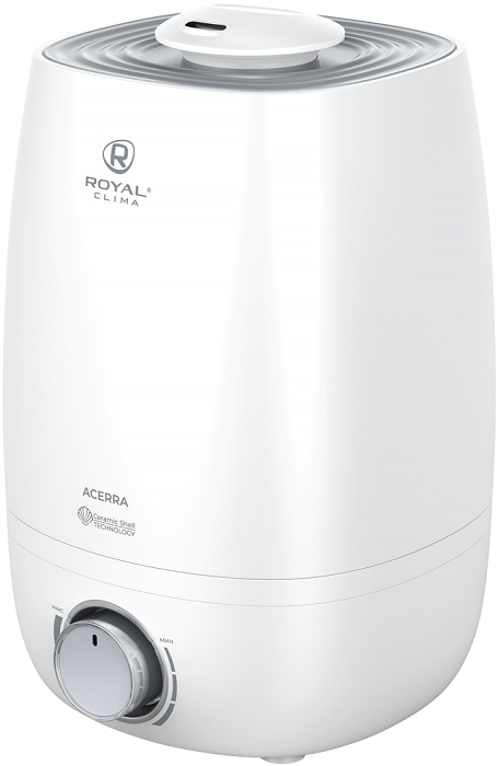 

Увлажнитель ультразвуковой Royal Clima Acerra RUH-AC300/4.0M-WT белый, 300 мл/ч, Acerra