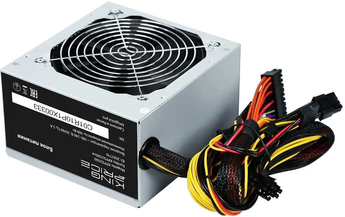 

Блок питания ATX KINGPRICE KPPSU500V4 500W, KPPSU500V4