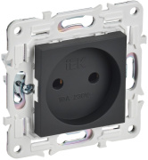 фото Розетка без заземления IEK SK-R10-10-K53