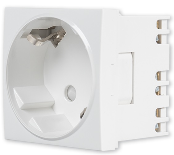 Розетка Filum FL-PWS-1P-WH/5