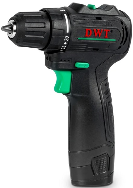 

Дрель - шуруповерт DWT ABSP-12 DN-2 BMC бесщеточная аккумуляторная, ABSP-12 DN-2 BMC