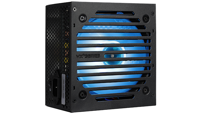 

Блок питания ATX AeroCool VX Plus 700W RGB 4718009150935 700W (ATX 2.3, 120mm fan, RGB-подсветка) Box, VX Plus 700W RGB