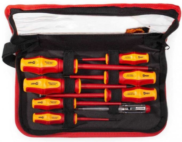 Изображение товара Набор отверток КВТ 87130 для электромонтажных работ под напряжением до 1000 В