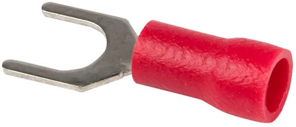 Изображение товара Наконечник вилочный EKF НВИ 1.25-5 для опрессовки медных проводов