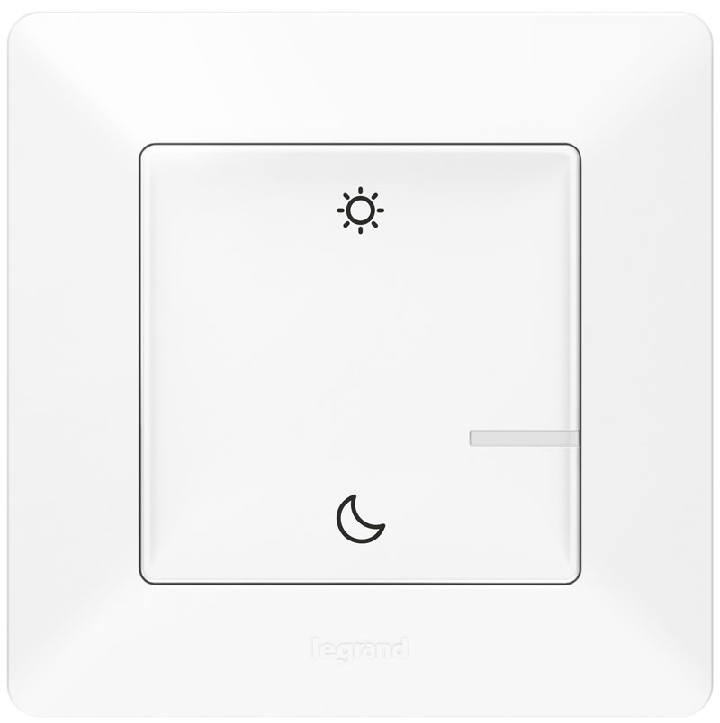 

Выключатель беспроводной Legrand 752189 Valena Life with NETATMO , "День/Ночь", белый, 752189