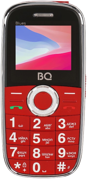 

Мобильный телефон BQ 1867 Blues Red 1.77", SIM: 2, 1500 mAh, 1867 Blues Red
