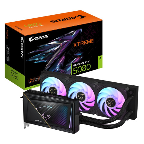 фото Видеокарта GIGABYTE GeForce RTX 5080 AORUS XTREME WATERFORCE (GV-N5080AORUSX W-16GD) в Челябинске