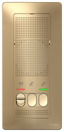 

Переговорное устройство Schneider Electric BLNDA000014 Blanca (Домофон), 4,5В Титан, BLNDA000014