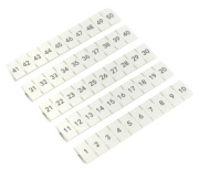 фото Маркировка для клемм EKF scr-ut-mrk-6-1-50