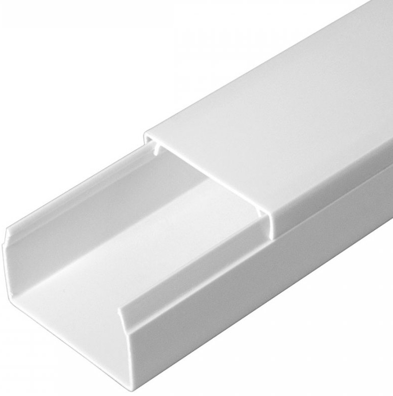 

Кабель-канал Промрукав PR03.0053 белый 2-й замок в п/э 40х25x2000 мм, PR03.0053