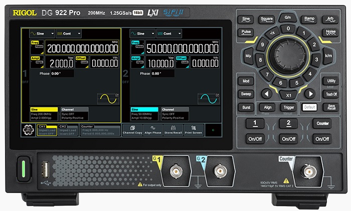 Генератор сигналов,Rigol,DG922 Pro