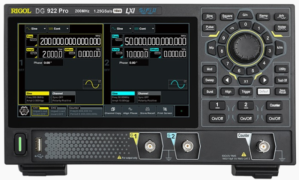 Изображение товара Генератор сигналов Rigol DG922 Pro