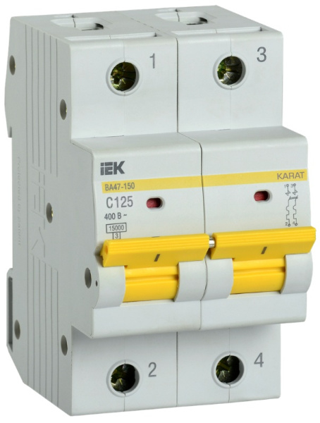 Автоматический выключатель IEK MVA50-2-125-C