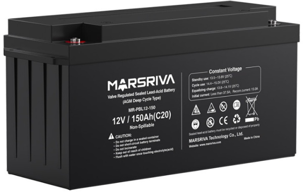 Изображение товара Батарея Marsriva MR-PBL12-150