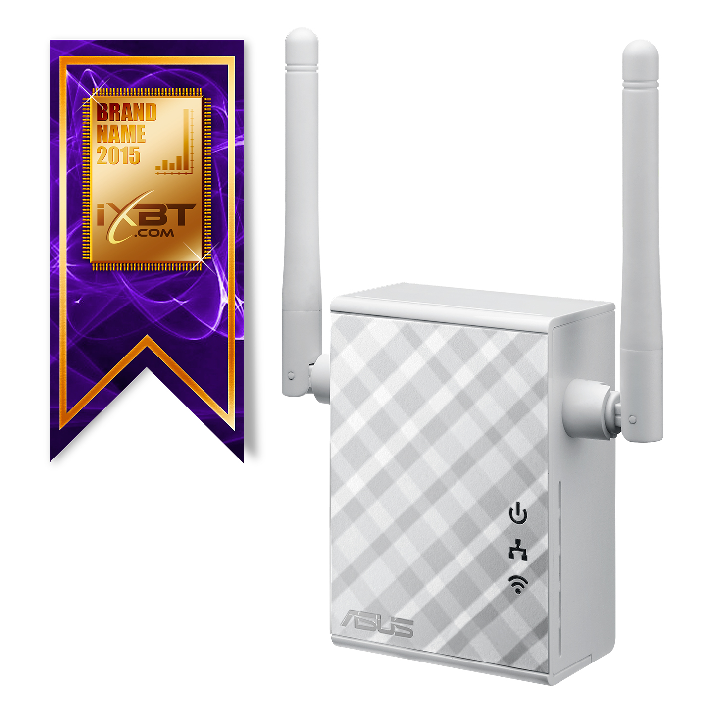 

Точка доступа ASUS RP-N12 Wi Fi 802.11n, 300 Мбит/с, 1xLAN, (точка доступа, медиамост,повторитель), RP-N12