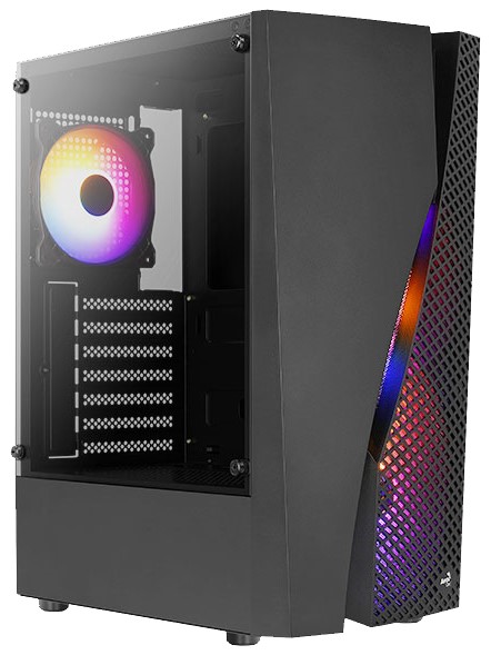 

Корпус ATX AeroCool Wave-G-BK-v2 4711099470341 черный, без БП, 2*USB 3.0, USB 2.0, HD Audio, Wave-G-BK-v2
