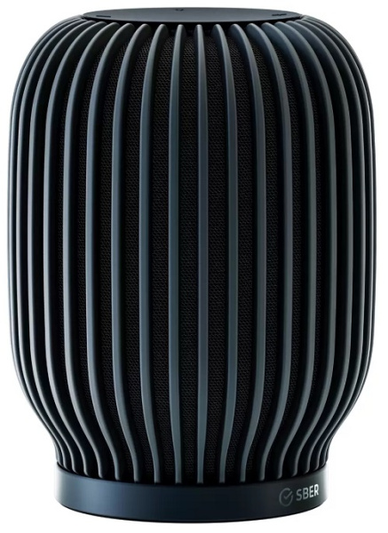 Изображение товара Портативная умная колонка Sber SberBoom мощностью 40 Вт с функциями мультирум и голосовым управлени
