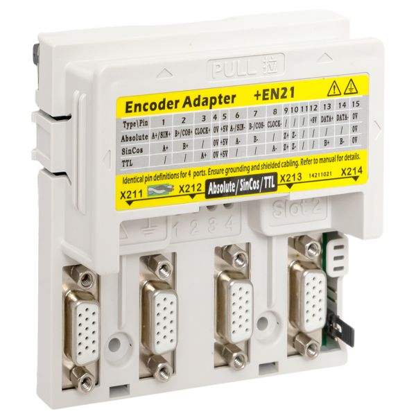 

Карта расширения EKF PD-500-ACC-EN21 для подключения энкодера Absolute/SinCos/TTL для преобразователя частоты PRO-Drive PD-500, PD-500-ACC-EN21