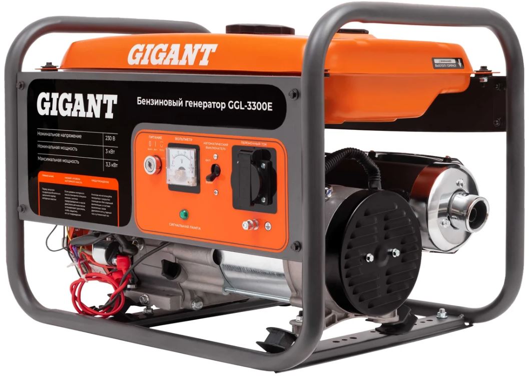 

Генератор бензиновый Gigant GGL-3300E, GGL-3300E