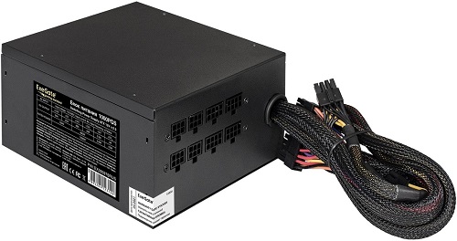 

Блок питания ATX Exegate 1000PGS EX285976RUS 1000W, APFC, 140mm fan, отстегивающиеся кабели RTL, 1000PGS