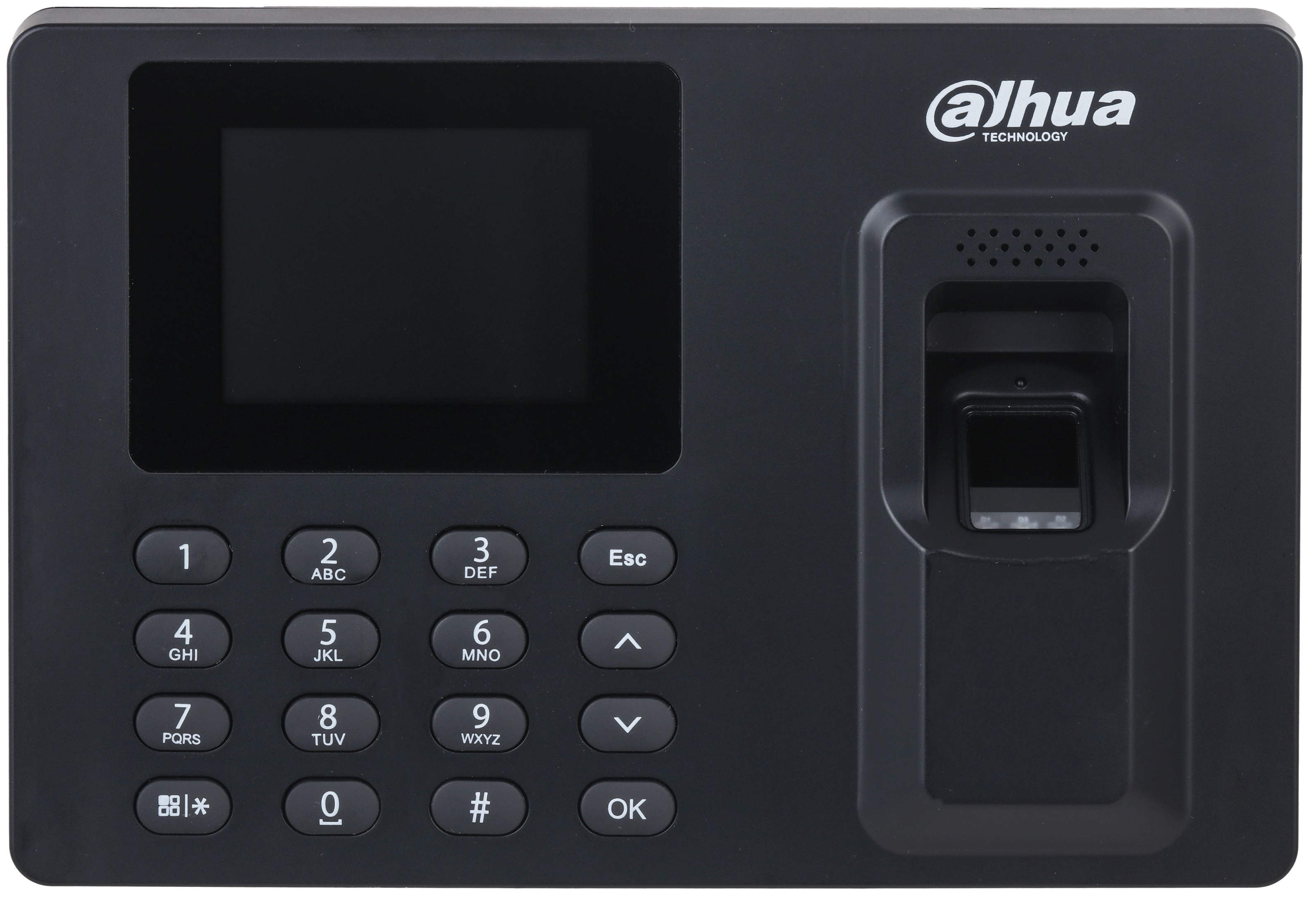 

Терминал Dahua DHI-ASA1222EL-S учета рабочего времени и контроля доступа 2,4" дисплей, DHI-ASA1222EL-S