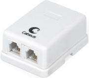 фото Розетка  Cabeus WS-6P4C-TEL-2