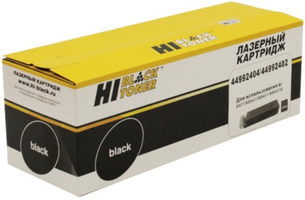 Изображение товара Тонер-картридж Hi-Black 22009600 для OKI B401 MB441 MB451 2,5K