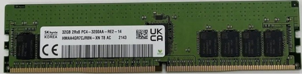 Изображение товара Модуль памяти DDR4 32GB Hynix 3200MHz ECC Reg 2Rx8