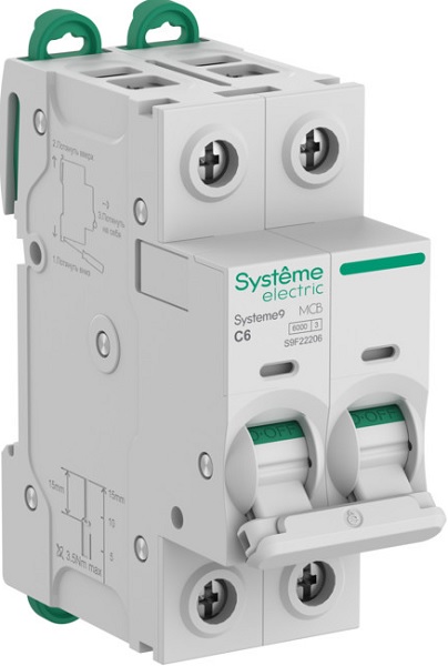Автоматический выключатель Systeme Electric S9F22206