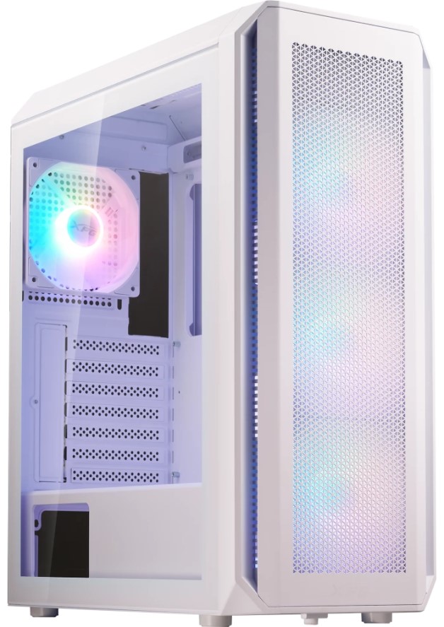 

Корпус ATX ADATA XPG VALOR AIR PLUS белый, без БП, боковая панель из закленного стекла, 4*120mm fan, 2*USB 3.2, audio, VALOR AIR PLUS