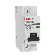 фото Автоматический выключатель  EKF mcb47100-1-16C-bas