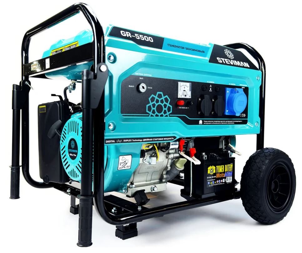 

Генератор бензиновый Steviman GR-5500, GR-5500