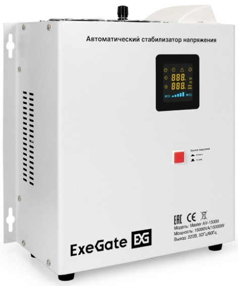 фото Стабилизатор напряжения Exegate Master AV-15000M в Ростове-на-Дону