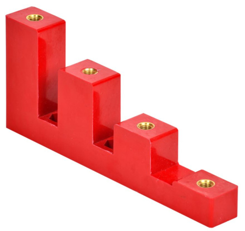 Изображение товара Изолятор IEK YIS11-4-40-8 для токопроводящих шин 900 А 4 отверстия