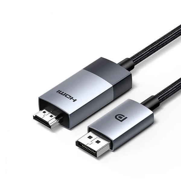 

Кабель DisplayPort-HDMI UGREEN DP115 80397_ 8K/60Hz. Длина: 2м. Цвет: серый, DP115