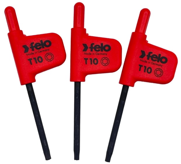 

Ключ Felo 34811050 флажковый TX10х37, уп 3ш, 34811050