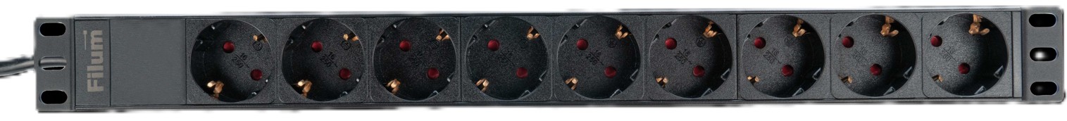 Блок розеток Filum FL-PDU19-9SCH-2MEU