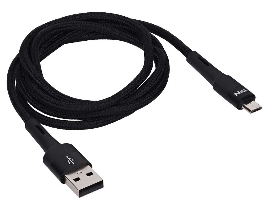 

Кабель интерфейсный TFN TFN-C-ENV-MIC1MBK microUSB Envy 1.2m, черный, TFN-C-ENV-MIC1MBK