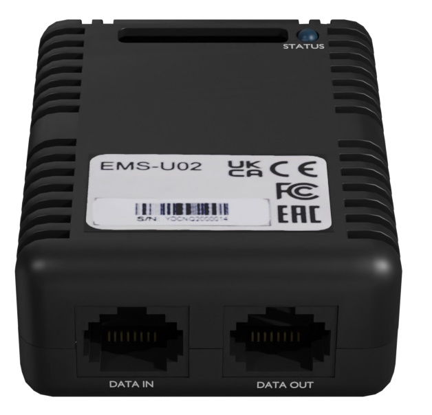 

Датчик Сайбер Электро EMS-U02 окружающей среды (ENVIRONMENTAL SENSOR) для работы с SNMP(ПМКАРД) в 1 фазных ИБП, EMS-U02