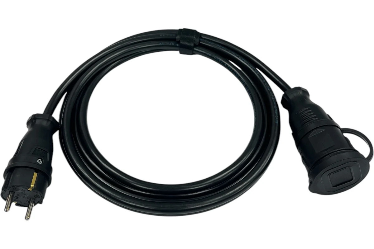 фото Удлинитель силовой  iTOK i-CONNECT-COLOR-SU-KG-215-1-44-40-BLACK