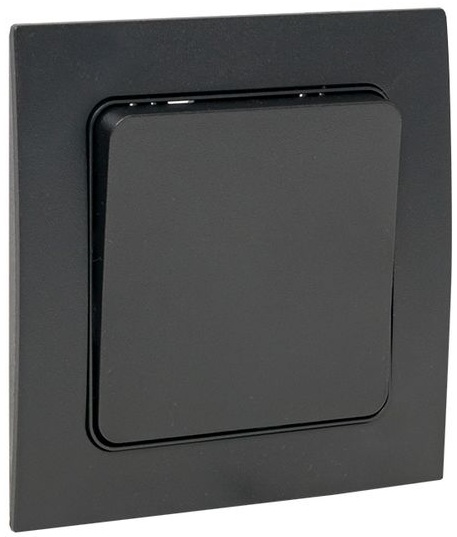 

Выключатель EKF EZV10-021-20 Стокгольм 1 кл. 10А винтовые клеммы черный механизм, EZV10-021-20