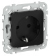 фото Розетка с заземлением  IEK FI-R14-16-1-K02