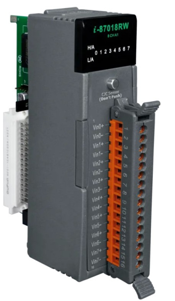 Изображение товара Модуль измерения температуры ICP DAS I-87018RW-G CR 8 каналов