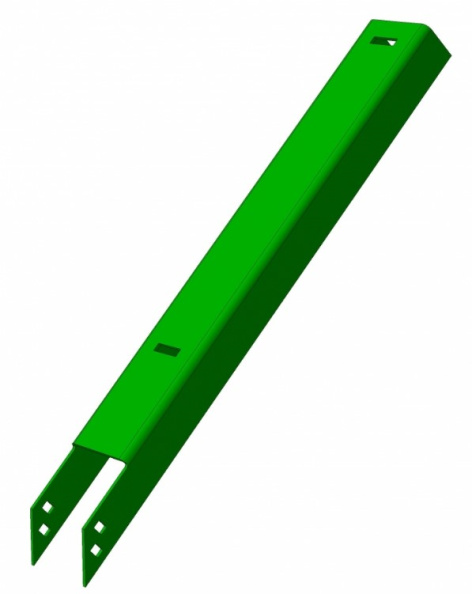 Изображение товара Декоративный и защитный наконечник для ограждения DoorHan DHFS‑1‑8‑0‑3/RAL6005