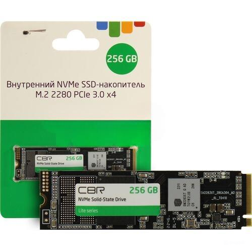 

Накопитель SSD M.2 2280 CBR SSD-256GB-M.2-LT22 Lite, SM2263XT, 256GB, PCIe 3.0 x4, NVMe 1.3, 3D TLC NAND, 2000/1300MB/s, TBW 128, SSD-256GB-M.2-LT22